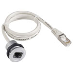 Schlegel RRJ_RJ45 RONTRON-R-JUWEL RJ45 Socket 8P8C, 60cm Cable, IP Protected