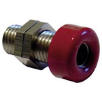 Schnepp 734357 Jack Socket Red Vertical 4mm Pin Diameter 1 piece