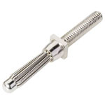 Schnepp ES 4000 Banana Plug Vertical Mount 4mm Pin Silver 1 piece