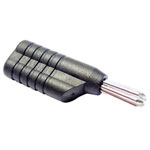 Schnepp N 4041 L Banana Plug 4mm Grey Accidental Contact Protection