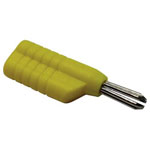 Schnepp N 4041 L Banana Plug 4mm Yellow 1 piece Contact Protection