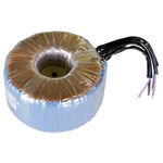 Sedlbauer 825073 Toroidal Transformer 2x115V AC 1000VA 4.35A Temp Switch