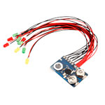 Rapid 10 Flashing LED's PCB