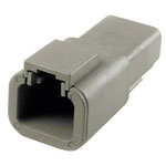 TE Connectivity 19543 DTP Socket Housing for High Current Applications