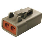 TE Connectivity 19545 DTP Series Plug Housing, High Current Strengths