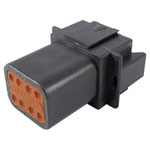 TE Connectivity DT 04-08 PA-CE02 Connector, Housing, Contacts, Fuse Wedge