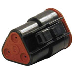 TE Connectivity DT06-3S-CE06 DT Series Connector Housing Contacts Fuse Wedge