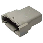 TE Connectivity DTM 04-12 PA Connector: Housing, Contacts, Fuse Wedge