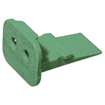 TE Connectivity W 2 S-P012 DT Bullet Connector Wedge, 2 Pins, 1 Pc