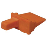 TE Connectivity WM 6 P DTM Bullet Connector Wedge, 6 Pins, 1 Piece
