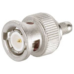 Telegärtner 100027455 BNC Connector Plug Straight 50 Ω 1 piece Up to 4 GHz