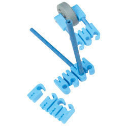 Kre8 K005N Clip Connector (blue) Pack 20