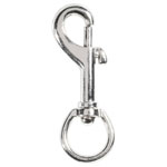 TOOLCRAFT ME16904067 Spring Hook Rotating Ring 75mm x 12mm 1 piece
