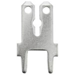 Vogt 3866C.68 Blade Connector 6.3mm Width 0.8mm Thick Uninsulated Metal