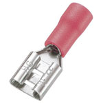 Vogt Connection Technology 3903S-1 Blade Receptacle 6.3mm Red Partially ins