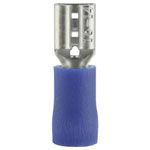 Vogt 3904 Blade Receptacle 4.8mm 0.5mm 180° Partially Insulated Blue