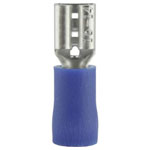 Vogt Connection Technology 3904S Blade Receptacle 4.8mm Blue 180° Insulated