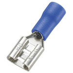 Vogt 3905S Blade Receptacle 4.8mm Width 0.8mm Thick 180° Blue