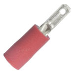 Vogt 391308 Blade Terminal 2.8x0.8mm 180° Partially Insulated Red