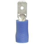 Vogt 393408S Blade Terminal 4.8mm Width 0.8mm Thick Blue Insulated