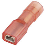 Vogt 396005 Blade Receptacle 2.8mm 0.5mm 180° Insulated Red