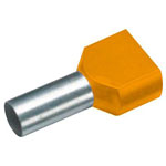 Vogt Connection Technology 460108D Twin Ferrule 0.5mm² Orange 100pk