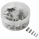 Vogt 737009 Ferrule Set 230 pieces Copper Wire End Sleeves Uninsulated