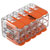 WAGO 221-420-1 221 Connector Clip 10 Pins Transparent Orange Slim Design