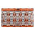 WAGO 221-420-1 221 Connector Clip 10 Pins Transparent Orange Slim Design