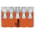 WAGO 221-420-1 221 Connector Clip 10 Pins Transparent Orange Slim Design
