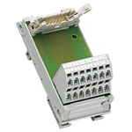 WAGO 289-611 Interface Module DIN 41 651 Fits Flat Band Cable TS 35