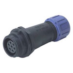 Weipu SP1311/S 9 II SP13 Connector Socket 9 Pins Straight UV Resistant