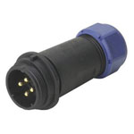Weipu SP2111/P7 II SP21 Bullet Connector Plug Straight 7 Pins UV Resistant