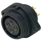 Weipu SP2113/S 5B SP21 Bullet Connector Socket 5 Pins IP68 UV Resistant