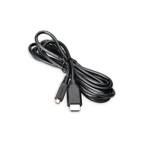 Raspberry Pi SC0546 Micro HDMI to HDMI Cable 1m Black