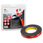 3M 5952F/IPS Tape Black Adhesive Tape 11 m x 19 mm