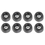 Adam Hall 4903M8AH rubber feet 8 pcs black durable for speaker assembly