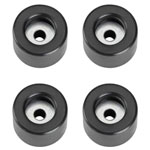 Adam Hall 4904M4AH rubber feet black 4 pcs Speaker Assembly Accessories