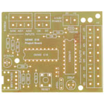 Genie PCB218 18 Pin Project Single PCB Bare Board