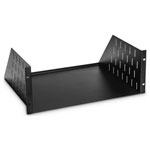 Adam Hall 87554 Rack tray 4U 19 inch black steel