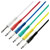 Adam Hall K3IPP0030SET Jack Audio Cable 6x Mono Plug 0.30m Multicoloured
