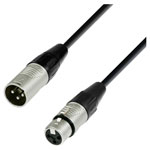Adam Hall K4DMF0500 4 STAR DMX XLR Cable Black 5m Audio Video Cable Assemblies