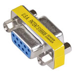 Akyga AK-AD-16 D-SUB adapter 9-pin socket to 9-pin socket 1 piece