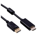 Akyga AK-AV-05 Cable DisplayPort to HDMI Black 1.8 m for monitors