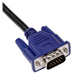 Akyga AK-AV-07 VGA cable black 3.0 m monitor cable