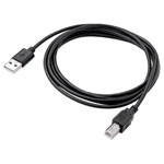 Akyga AK-USB-04 USB cable USB-A to USB-B Black 1.80 m