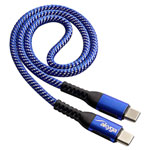 Akyga AK-USB-36 USB cable USB-C plug USB-C plug 0.50 m Blue
