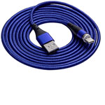 Akyga AK-USB-43 USB cable USB-A to USB-C Blue 2m