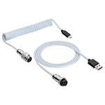 Akyga AK-USB-48 USB cable USB 2.0 USB-C to USB-A 3.00m White