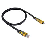 Akyga AK-USB-57 USB cable Grey 1 m